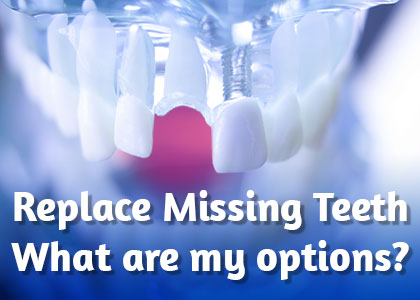 Henderson dentist, Dr. Stephan Hahn of Stephen P. Hahn DDS discusses the tooth replacement options available to replace missing teeth and restore your smile.